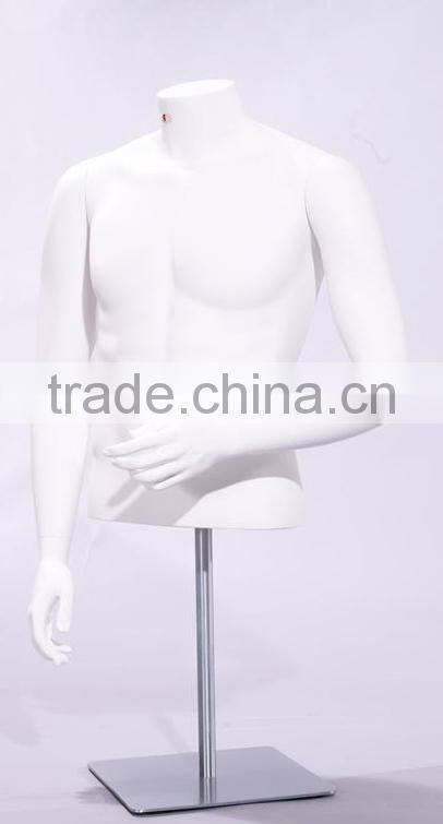 Cheap foam torso upper-body male dressmaker mannequin parts