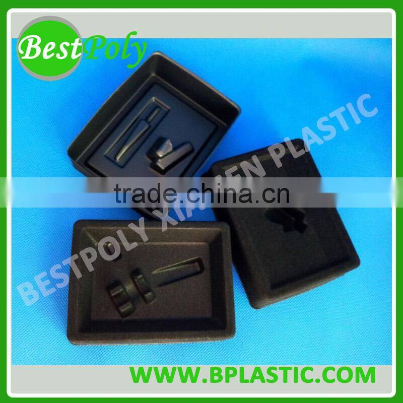 Cheap price custom flocking tray packaging for jewelry
