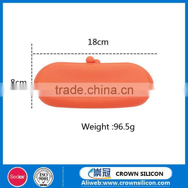 Cheap silicone purse wallet/ silicone coin purse/silicone pouch