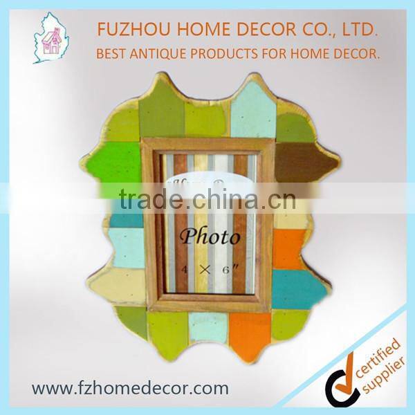 Heart shape bed photo frame with or without mat