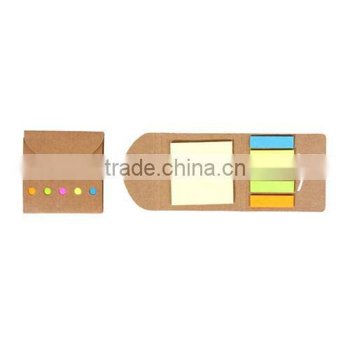 Bookmark with sticky notes