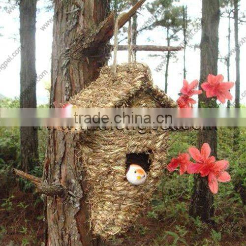 New design nest bird home hourse grass bird nest