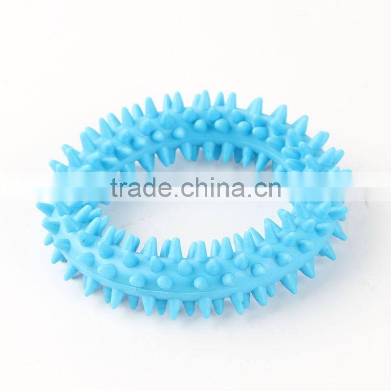wholesale Best Selling wholesale soft rubber circle type chew dog pet toys