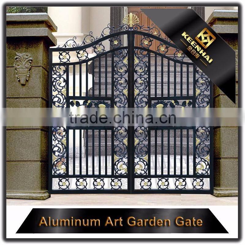 Home&Garden Decoration Powder Coated Aluminum Door for Villa Garden