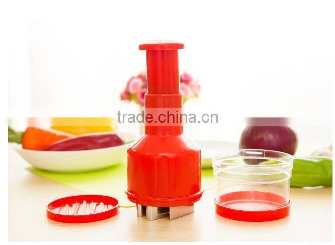 plastic multicolor Household onion garlic slicer Onion cutters
