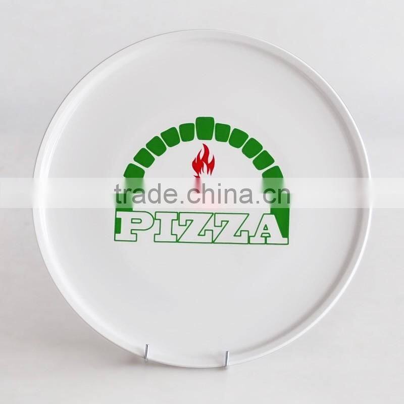 12inch Porcelain Pizza Plate with Decal