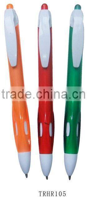 Wholesale plastic various color ball pen