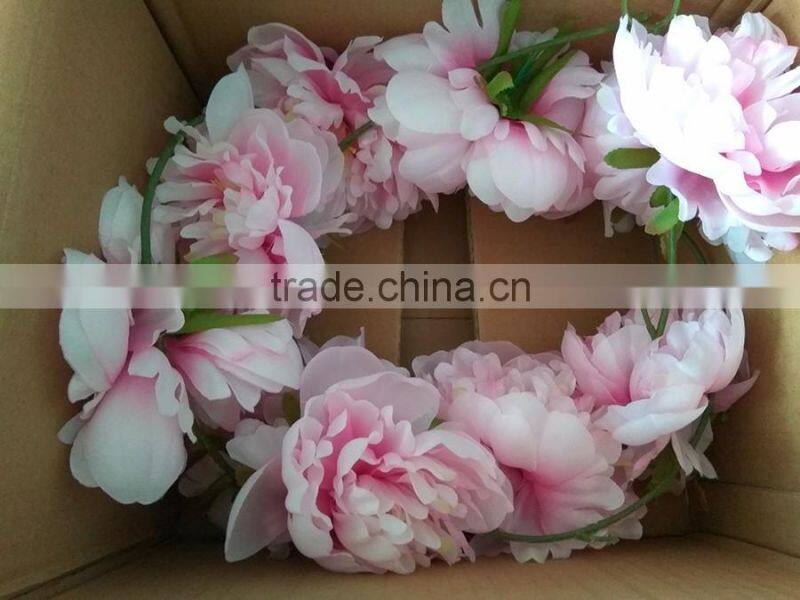 Artificial peony garland peony vine