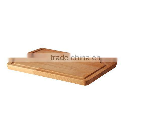 38*27*2.2cm Beech material solid wood cutting board