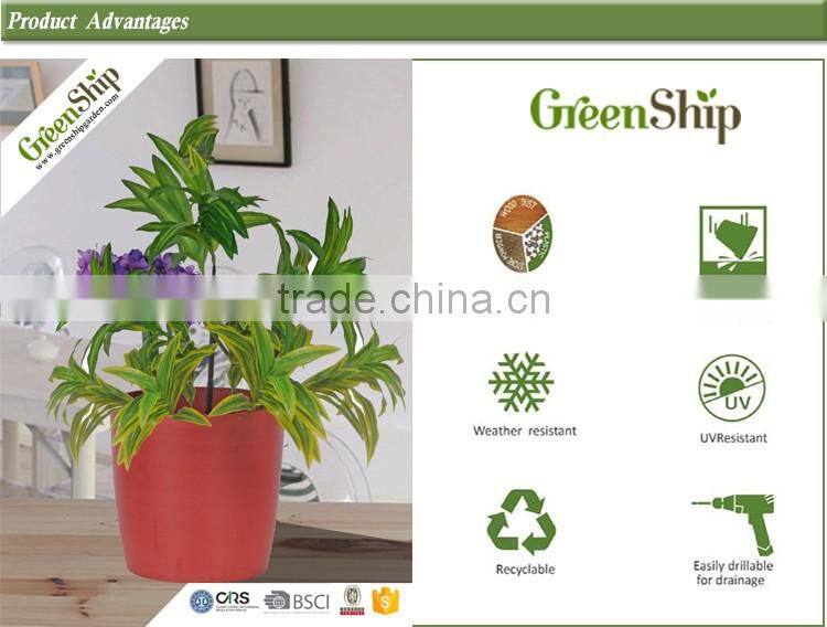 Recyclable/China direct manufacturer/Plastic Garden Planter/ 20 years/new design/UV protection