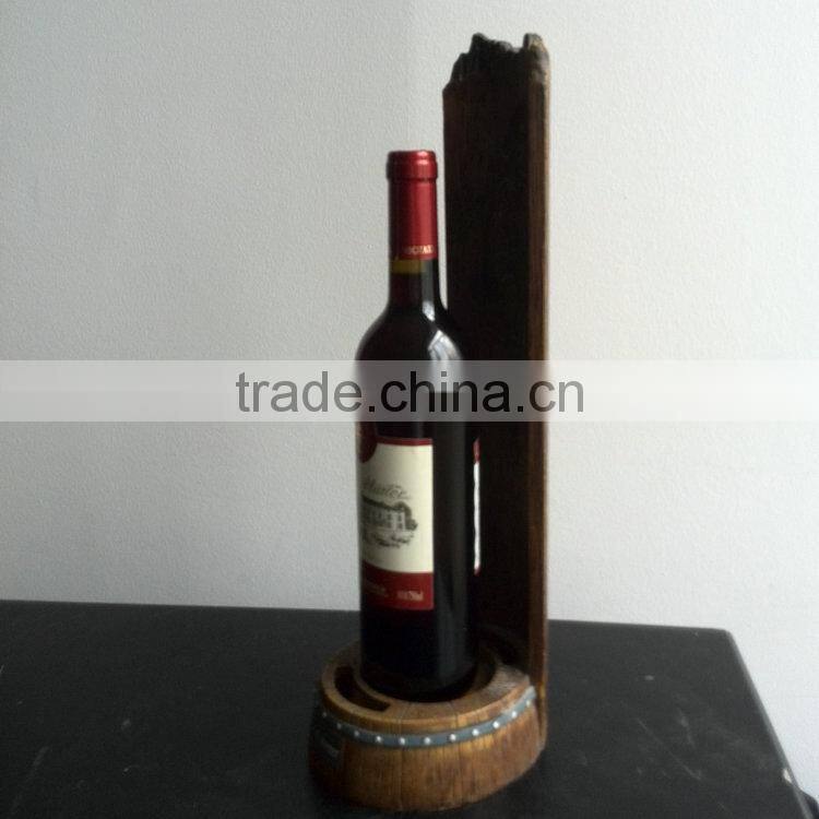 Resin wine holder decoration