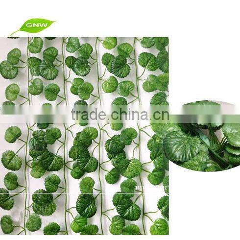 GNW FLV13 Fake Ivy Leaf Home Garden Landscaping Real Touch Artificial Leaves Vine