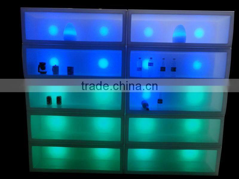 LED ice cube storage box, nightclub furniture for sale