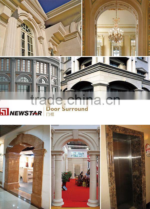 white polished marble door threshold