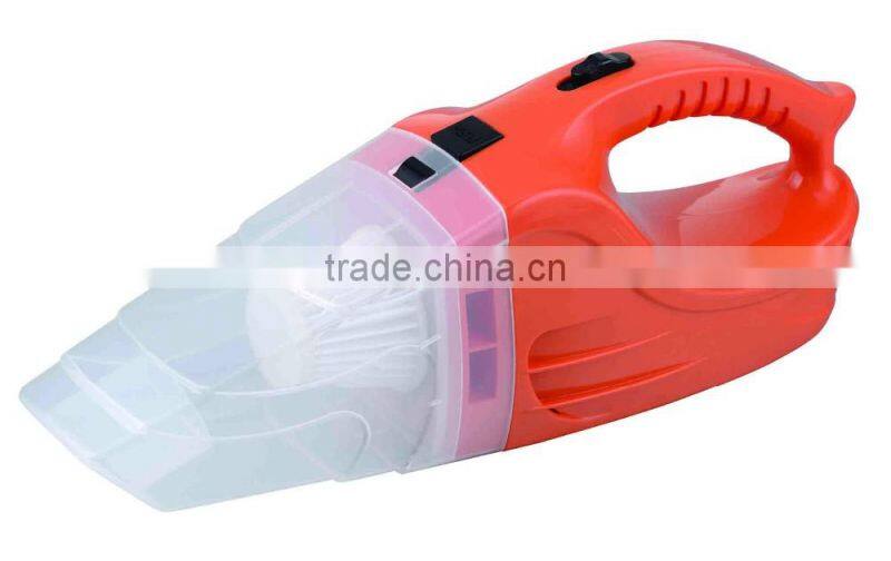 Various colors available waterproof wet and dry car vacuum cleaner with air compressor