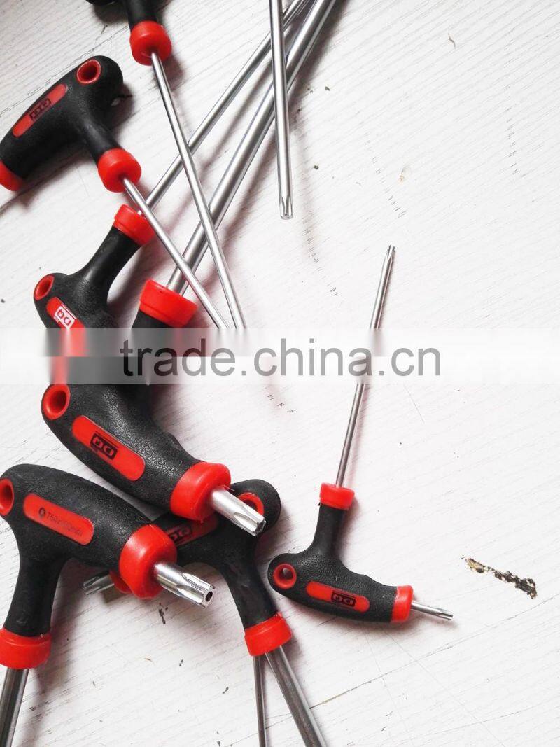 T Type Handle Hex Wrench(spanner) (1.5-10mm) hex key allen/torx star