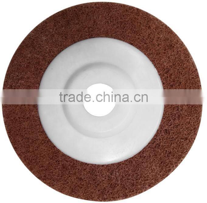 100% wool felt non woven polishing wheel for glass crystal