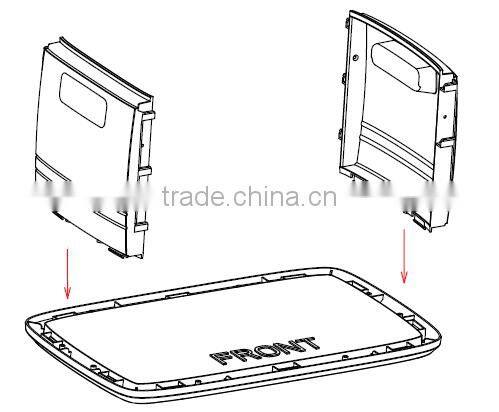 High quality plastic storage box, storage bin, container, case