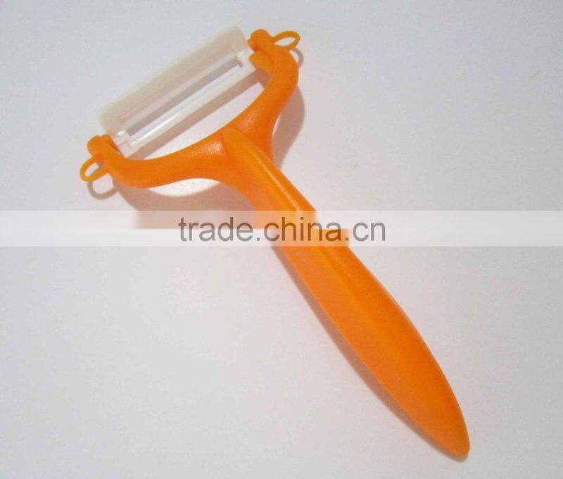 Kitchen Tools Orange Color Handle Melon Peeler