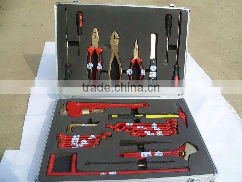 No-spark tool set , anti magnetic tools equipment