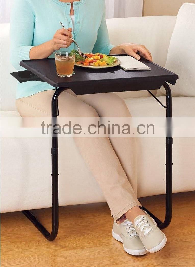Adjustable multi height coffee and study folding table for living room