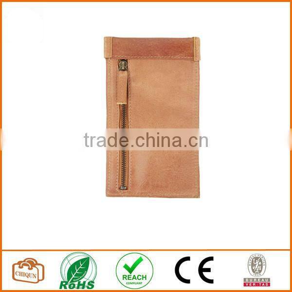 Black Leather Crossbody Sunglasses Case