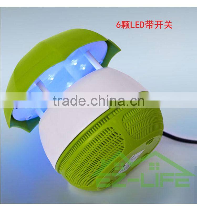 2017 Solar LED light lamp insect killer electric mosquito zapper