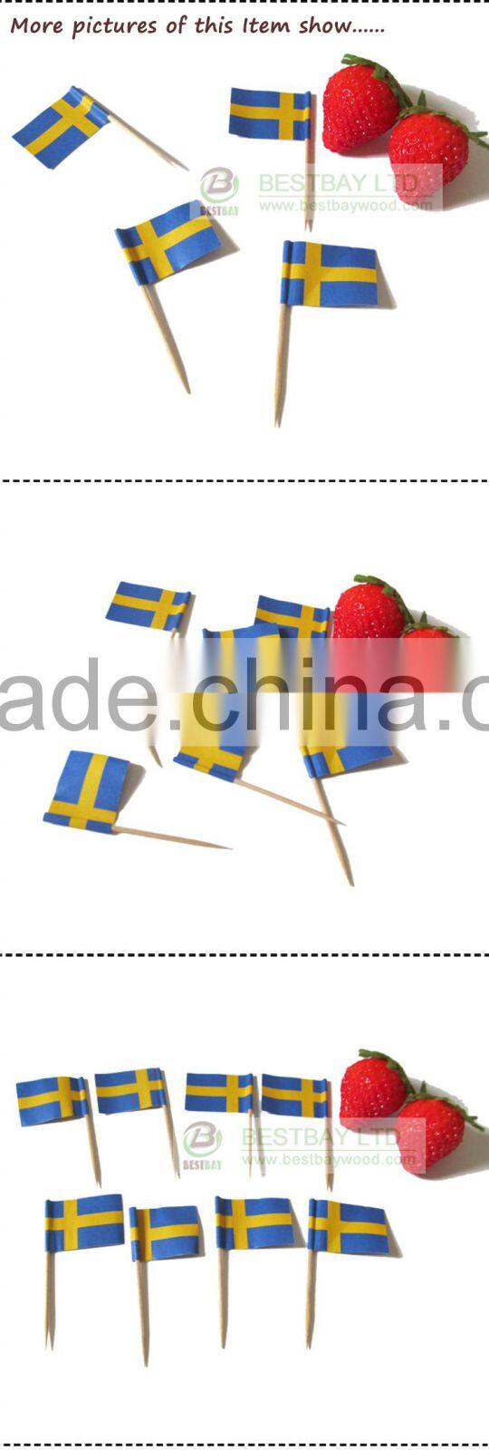 Paper flag toothpick, toothpick flag,toothpick flag printing