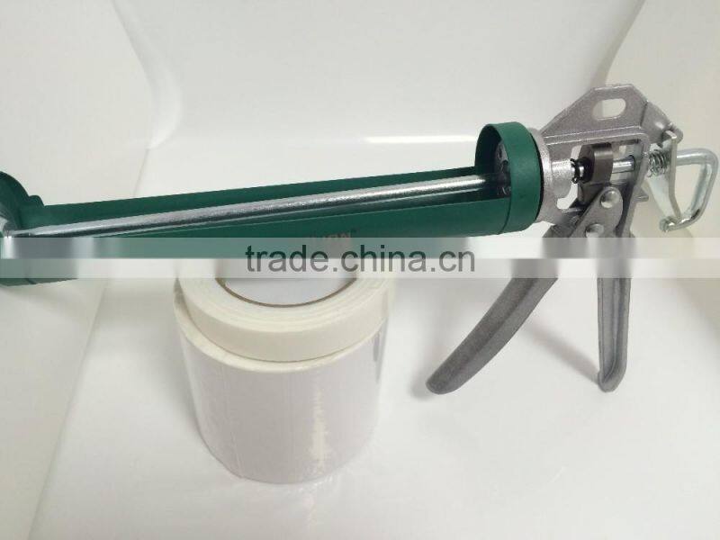 New design heavy duty revolving caulking gun, carbon steel glass gun