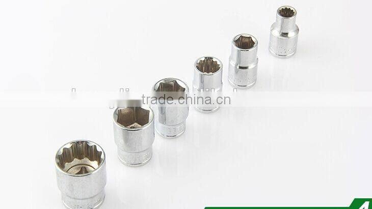 Berrylion 8-32mm Mirror finished Socket half inch CR-V Socket