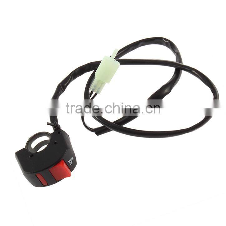 Handlebar Motorcycle Switch Accident Hazard Light Motorcycle Ignition Switch ON/OFF Button Waterproof Switch Motorcycle