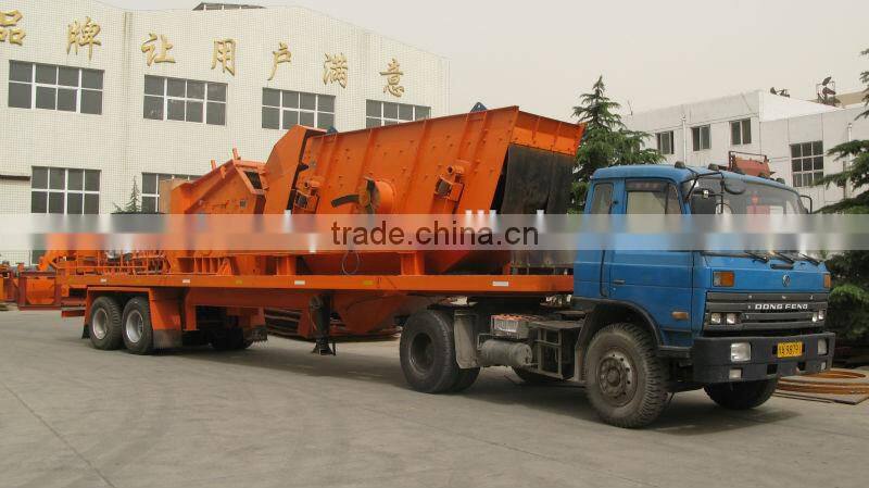 China strong portable jaw crusher for river stone quarry