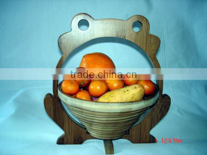 Wholesale bamboo folding basket