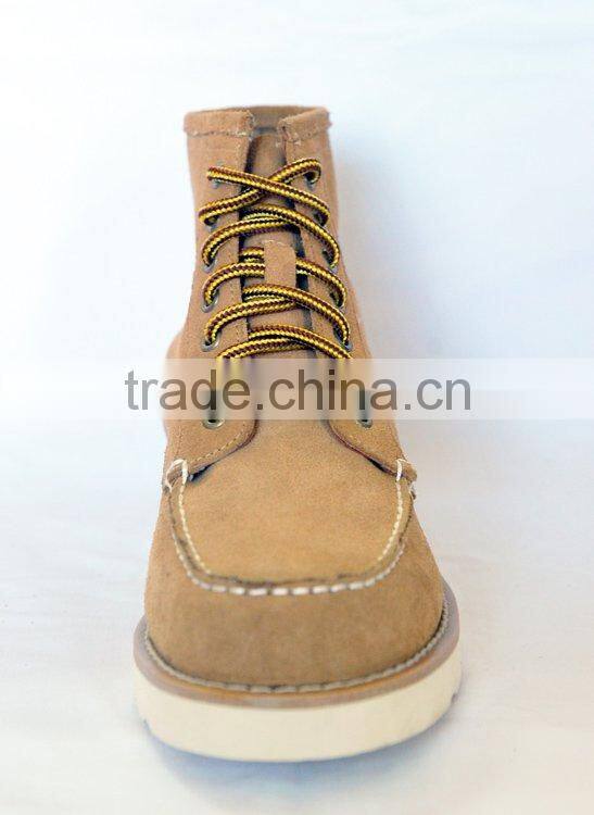 Moc Toe leather boots