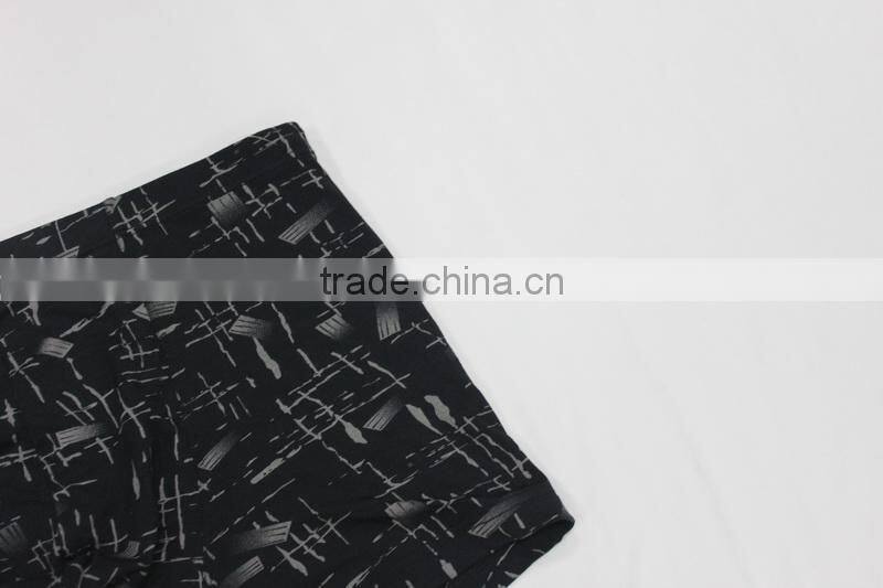 men's short 95% viscose 5% spandex,man underwear,men's short black