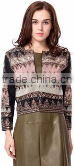 Domin fashion latest beading style women coat