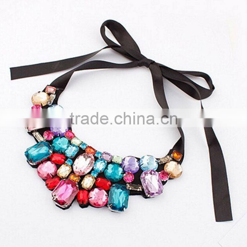 Colors oval loose sew on crystal fancy stone for jewelry making