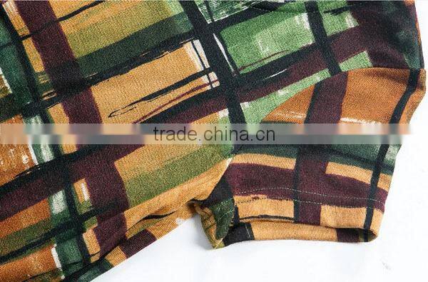 Loose fitting women casual dress 2015 summer trend