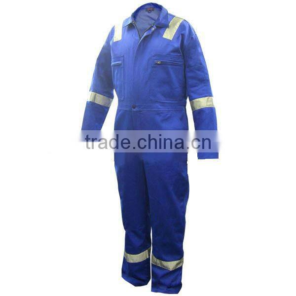 HOT! red flame resistant firefighter coveralls with reflective tape