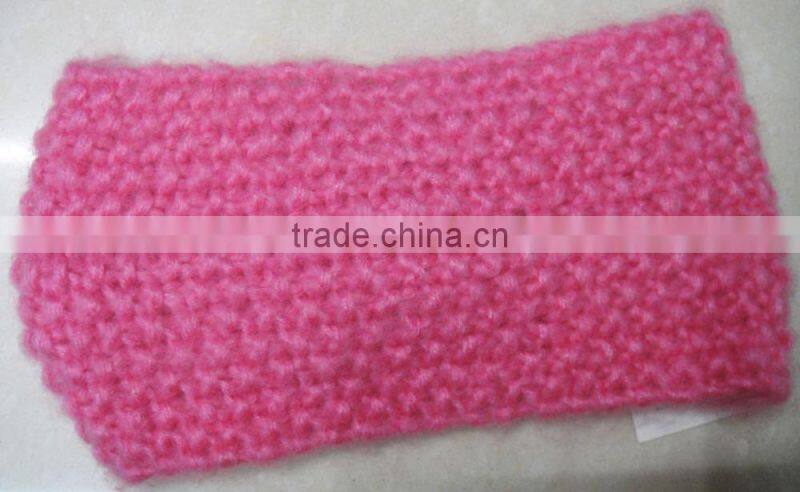 Fashion Hot popular crochet acrylic knitted headband