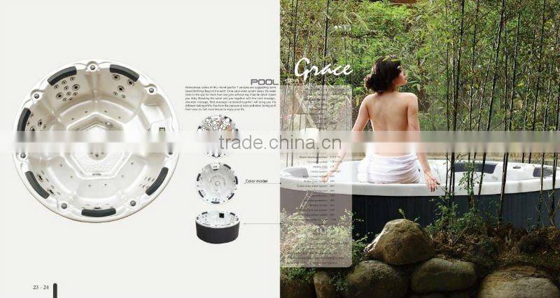 Acrylic garden swimming baths