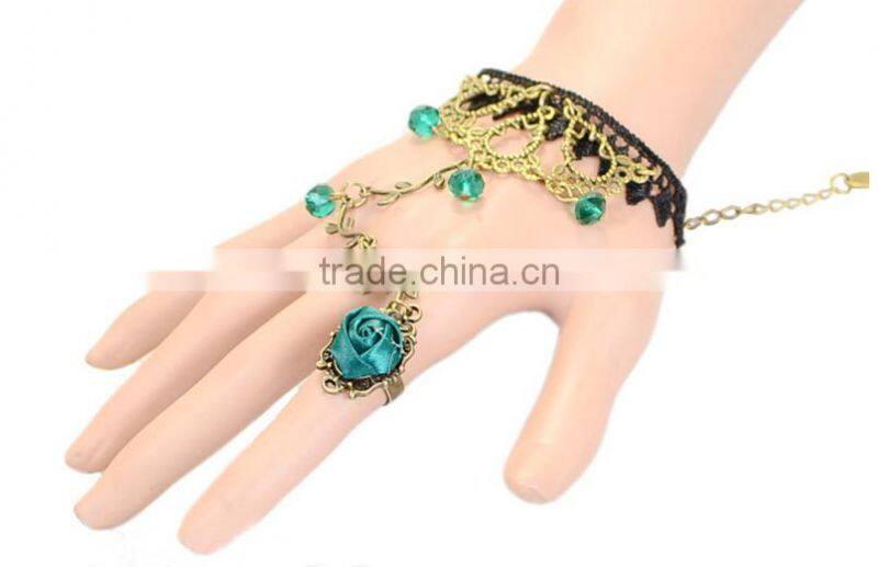 Hot sale South Korean jewelry antique lace diamond jewelry sets wholesale
