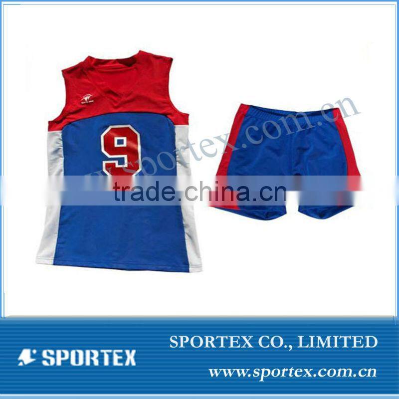 mens volleyball uniform/ volleyball sport set/ sport wear for volleyball