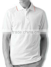 White Polo Shirt/Collared T-shirts