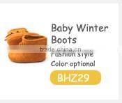 Wholesale Walking Skidproof Genuine Leather Fashion Baby Loafer shoes