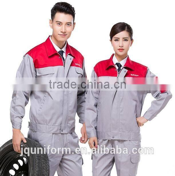 custom long sleeve mens industrial breathable worker's blue overalls wholesale