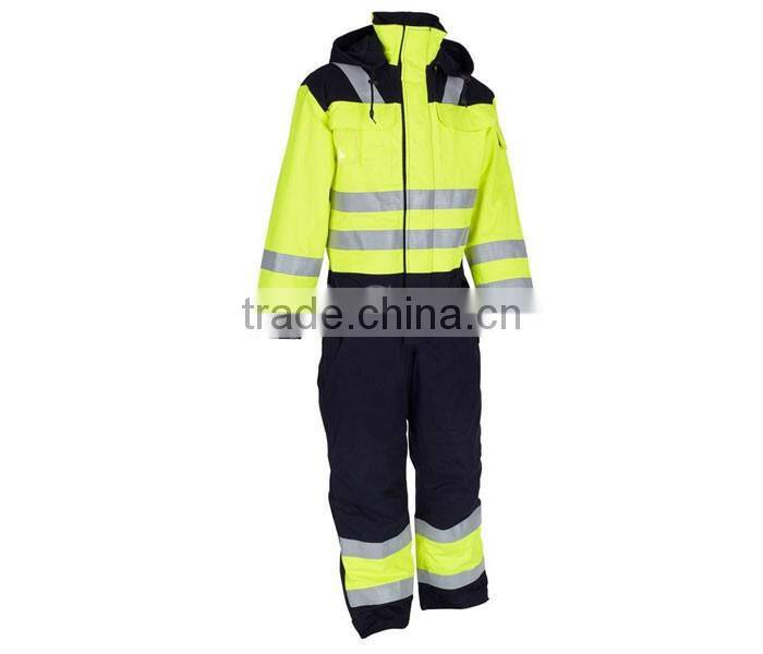 durable bright color anti static padded lining FR coverall
