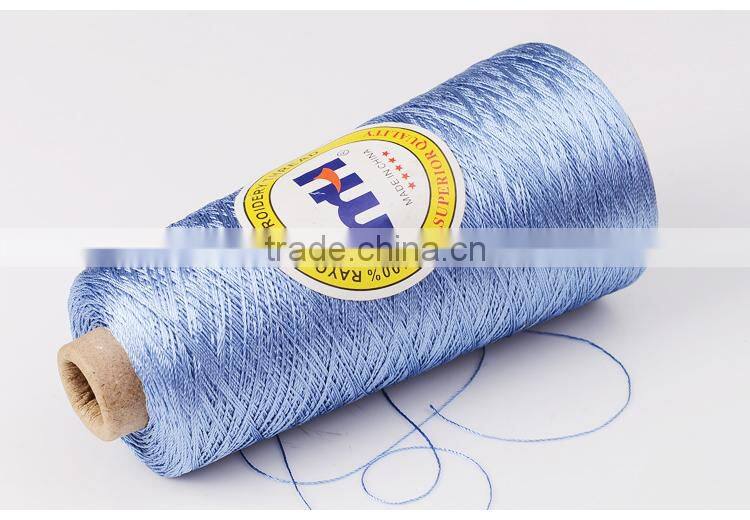 China Wholesale 150d/2 Viscose Rayon Embroidery Thread