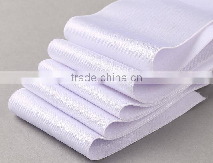 custom elastic band underwear soft elastic bands with one side shining
