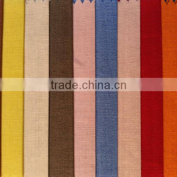 Cotton Ramie Fabric Of Yarn Dyed